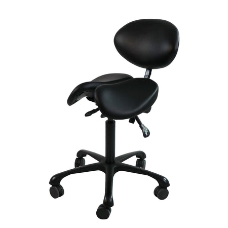Massage Stool With Backrest