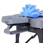 Master Massage 30” Bristol Airwave Full Body Stretching Portable Massage Table with Reiki Panel and Airbags . 3D Lumbar Traction - Neck, Back, Waist, Hip Relaxation & Pain Relief for Professional& Home Use Chiropractic Table (Dove Grey)