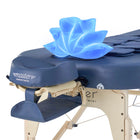 Master Massage 30” Concord Airwave Full Body Stretching Portable Massage Table with Airbags Compression, Lumbar & Neck Traction, Back, Waist, Hip Leg Massage. For Beauty Salon, Massage Professionals and Home Use Chiropractic Table (Royal Blue)