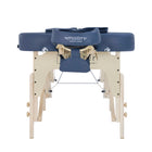 Master Massage 30” Concord Airwave Full Body Stretching Portable Massage Table with Airbags Compression, Lumbar & Neck Traction, Back, Waist, Hip Leg Massage. For Beauty Salon, Massage Professionals and Home Use Chiropractic Table (Royal Blue)