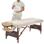 Master Massage Disposable Fitted Table Cover(Pack of 10) for Massage Table