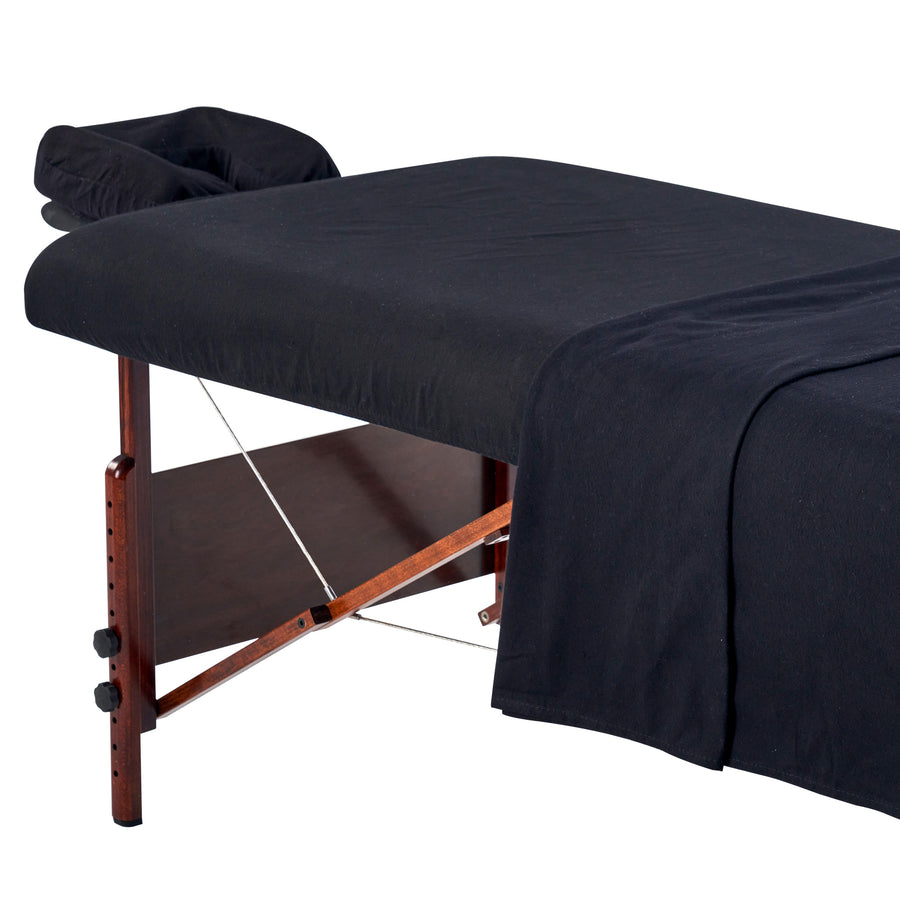 flannel sheet for massage