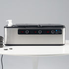 Master Massage Professional Electric Multifunctional Massage Stone Heater, Steam Cooking Heater & 3 Bottle Massage Oil/Lotion/Gel Heater