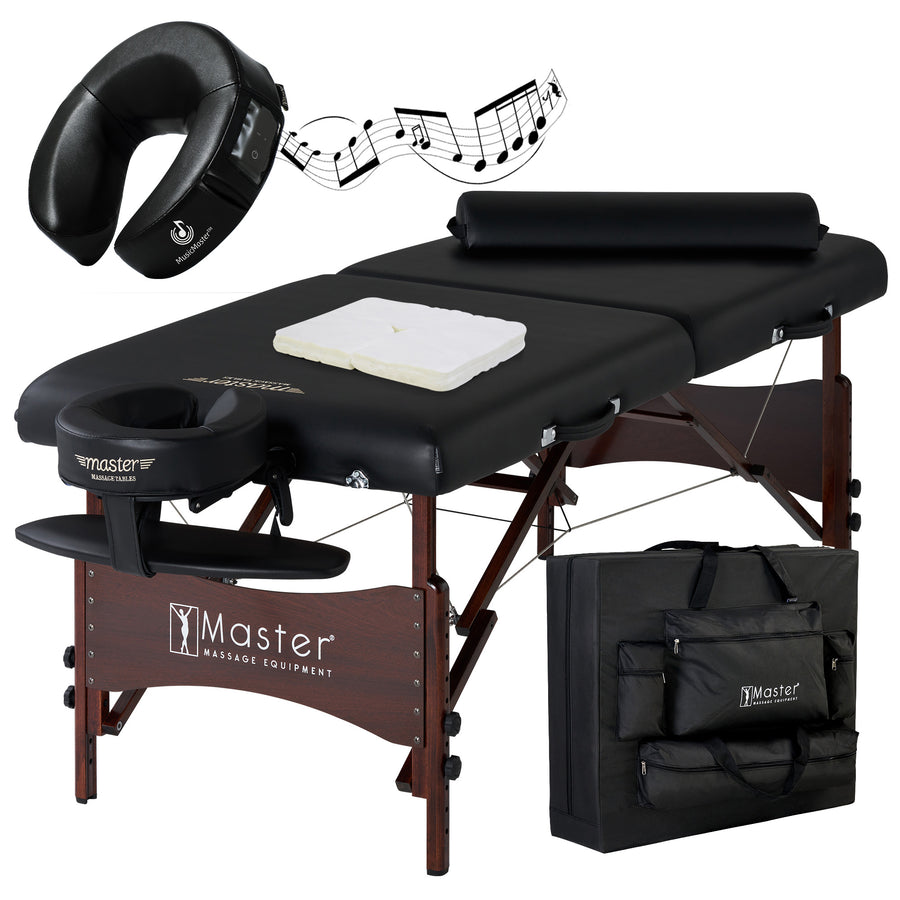 Master Massage 30" Roma II Portable Massage Table Deluxe Package