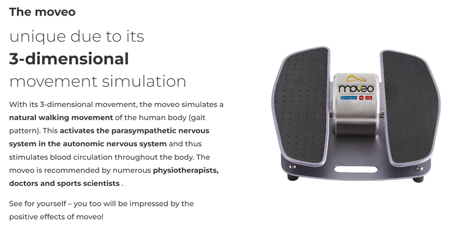 Master Massage Moveo V2 Rehabilitation Leg Exerciser