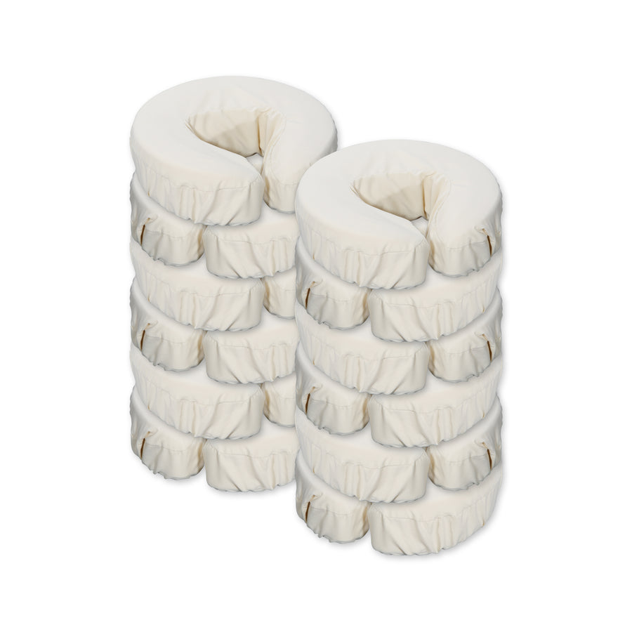 Master Massage Microfiber Face Cushion Cover 12 Piece Set Purple- Machine Washable - 12 Pack