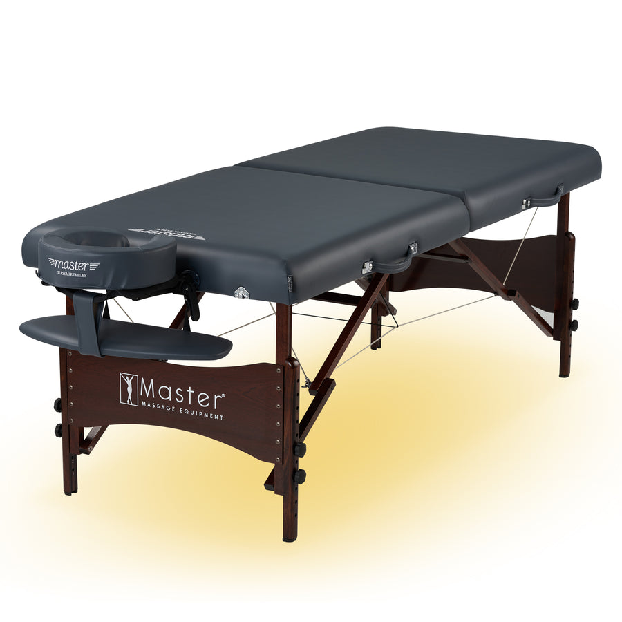 Master Massage 30" Newport™ Portable Massage Table Package with Best Selling Size & (Black)