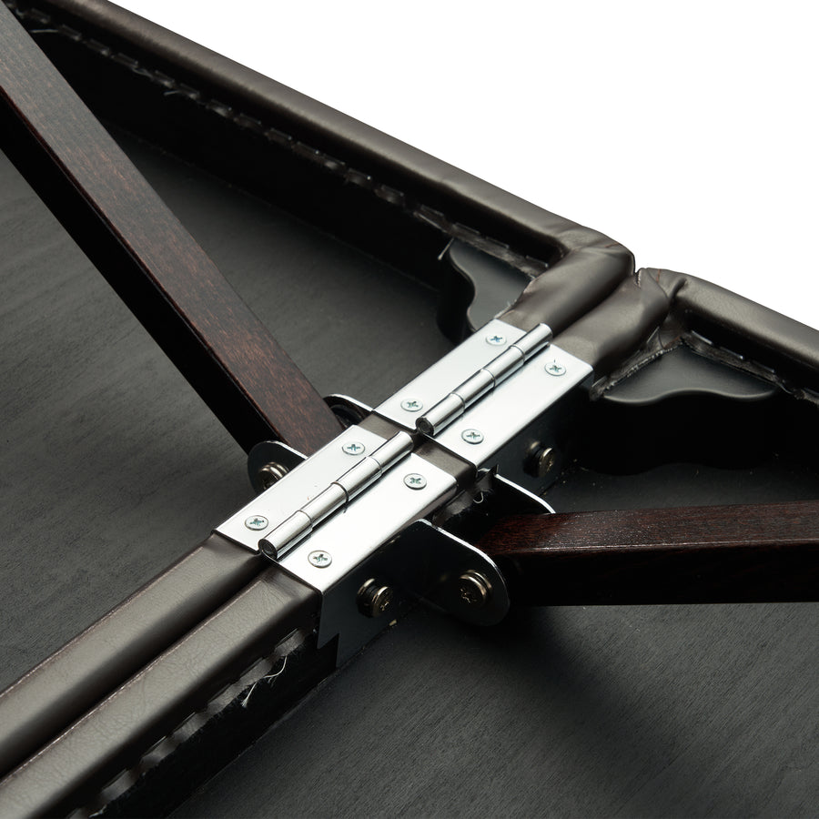 Master Massage 31” SUPREME™ LX Portable Massage Table Package with MEMORY FOAM Layer, Reiki Panels, & Face Port! (Chocolate Italia Color)