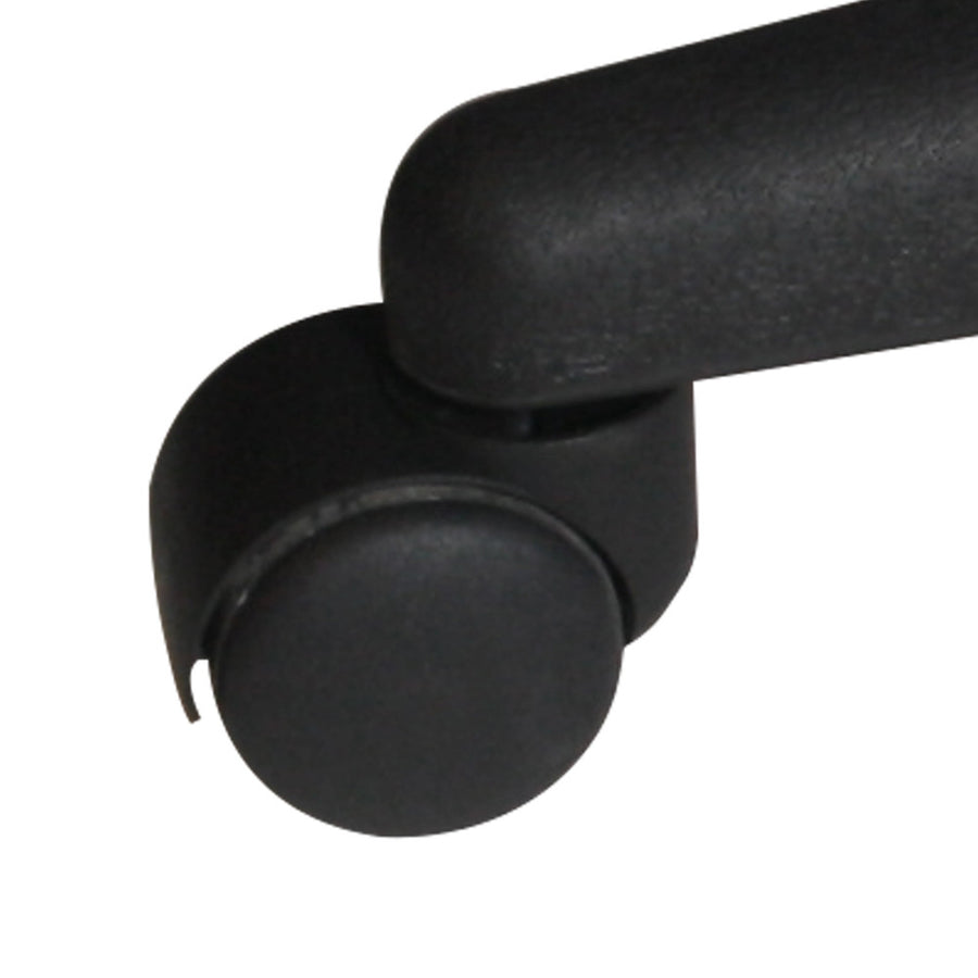 Master Massage Rolling Stool with Backrest wheeled